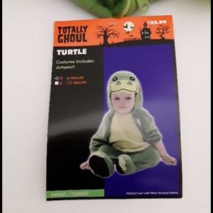 Turtle Halloween costume 0 to 6 months